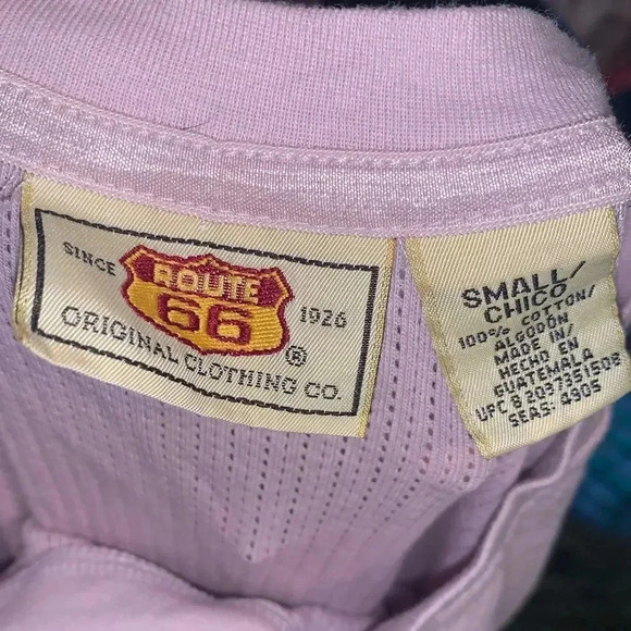 Vintage 80s/90s Pointelle knit baby long sleeve tee - Picture 2 of 3